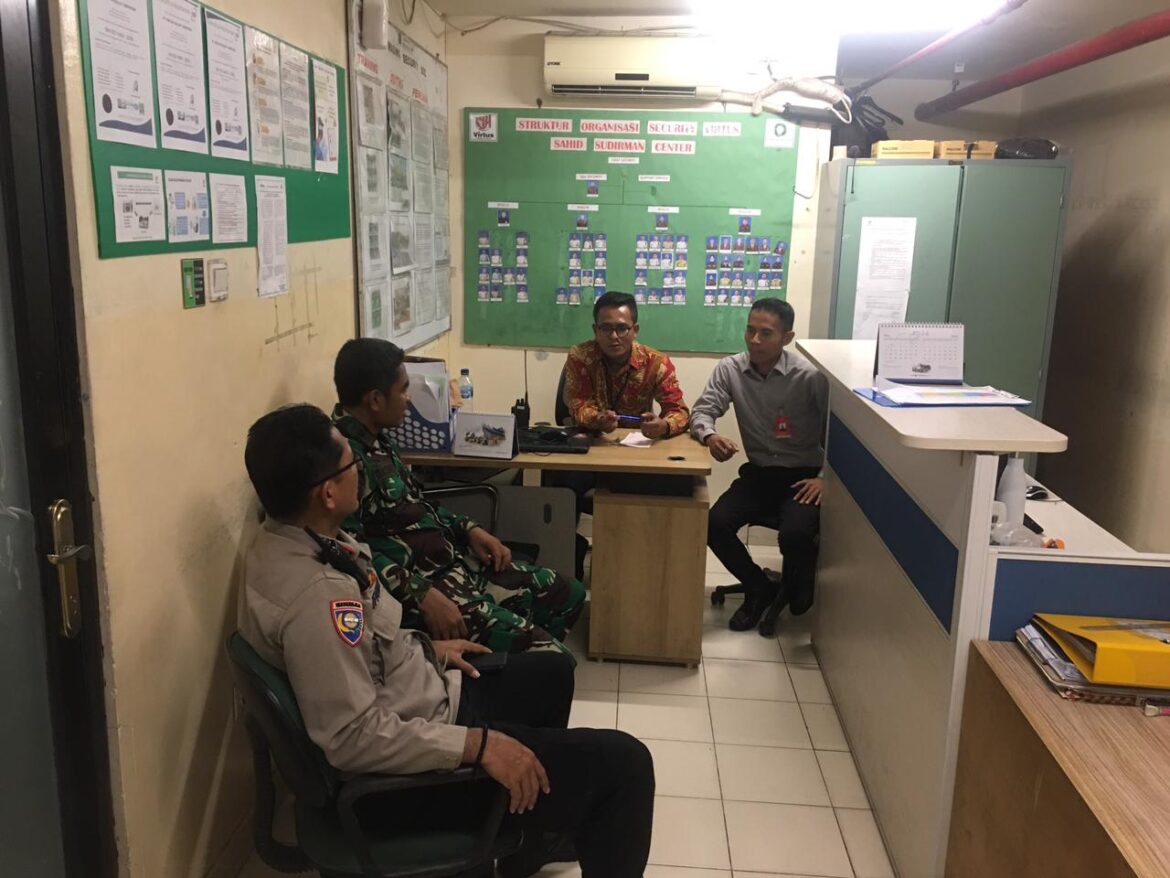 Patroli Dan Kunjungan Di Gedung Sahid Sudirman Center
