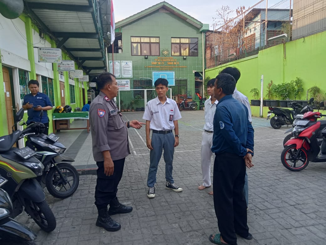 Police Goes To School Di Sekolah SMK Muhamadiyah 11