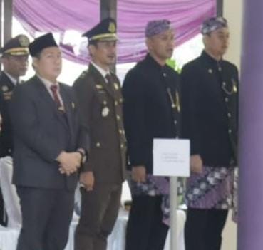 Kapolres Ciamis Ikuti Rapat Paripurna Peringatan Hari Jadi Kabupaten Ciamis ke-382 di DPRD