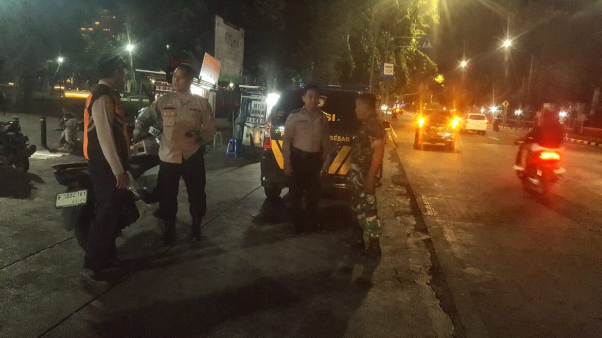 Patroli Tiga Pilar Antisipasi Gangguan Kamtibmas