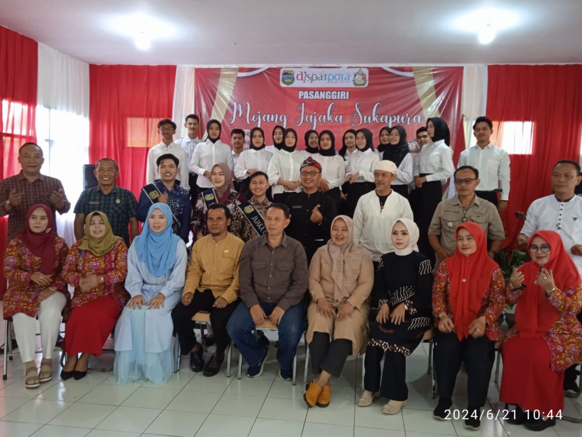 DISPARPORA Kabupaten Tasikmalaya Gelar Audisi Pasanggiri Mojang Jejaka Sukapura Tingkat Kecamatan
