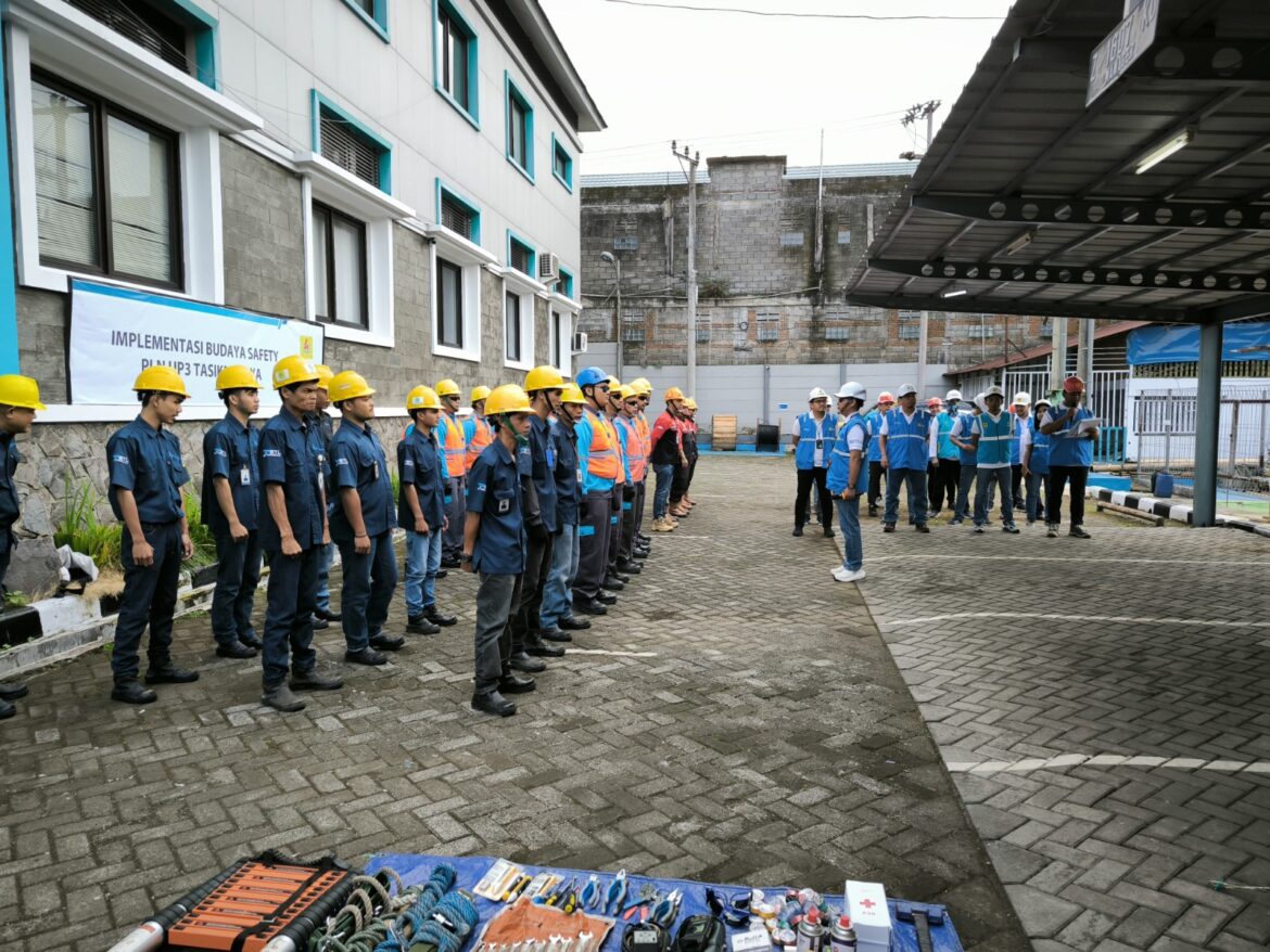 Wujudkan Zero Accident, PLN UP3 Tasikmalaya Gelar Penguatan Komitmen Budaya K3