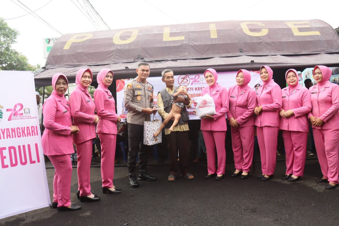 Hari Bhayangkara ke-78, Polres Ciamis Gelar Bakti Kesehatan di Klinik Pratama Polres Ciamis