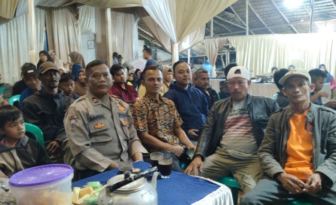 Perkuat Sinergitas, Polsek Banjarsari Koorkom ke Tokoh Pemuda di Dusun Tanjungsari