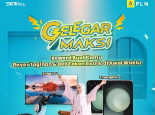 Tingkatkan Transaksi mu sebanyak banyaknya dan ikuti Gelegar Maksi Bertabur Hadiah