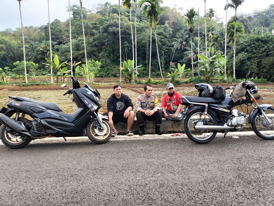 Humanis, Polsek Cipaku Polres Ciamis Koorkom ke Warga Jalatrang