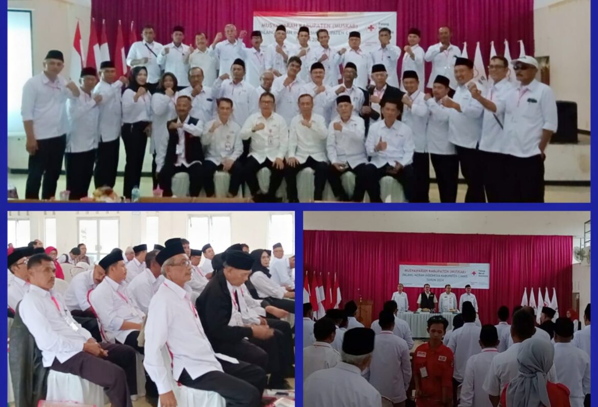 Muskab PMI Ciamis 2024: Mantan Bupati Ciamis Iing Syam Arifin Kembali Terpilih Sebagai Ketua Priode 2024-2029