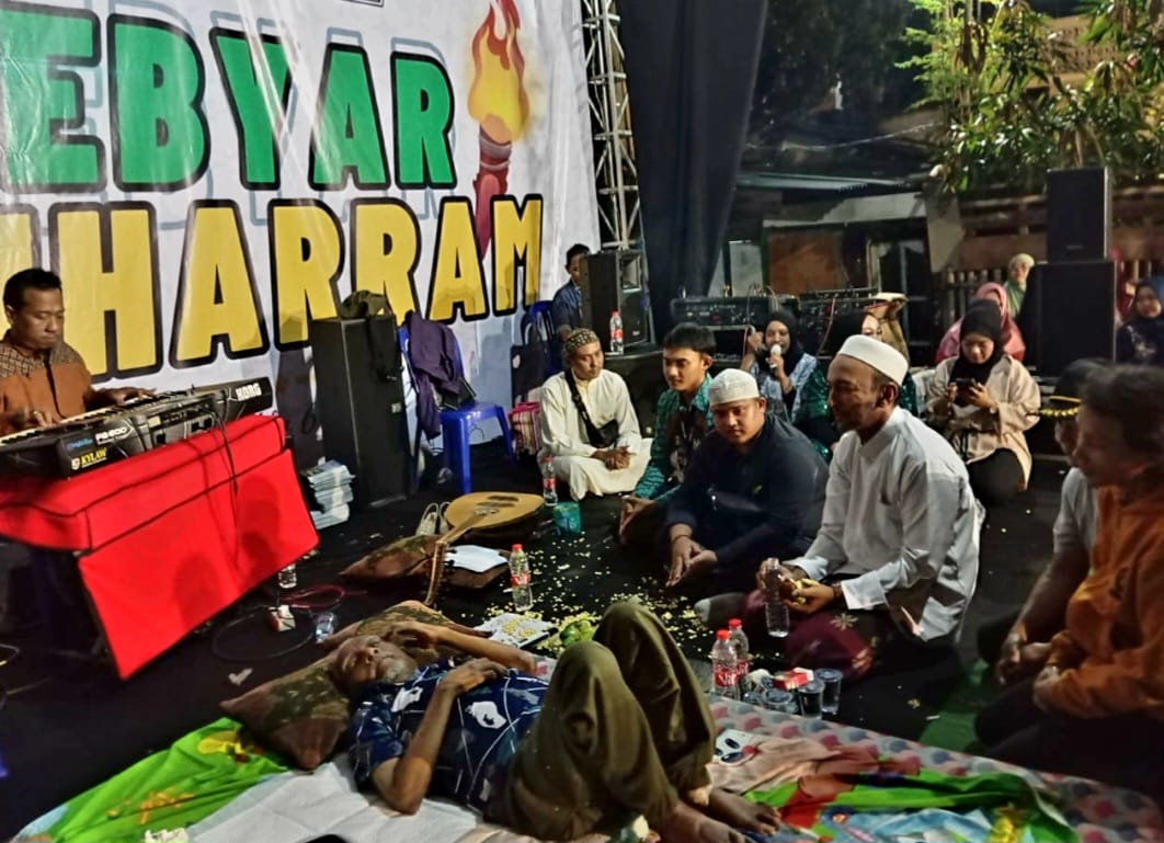 Habib Syaikhon bin Musthofa Al Bahar Hadiri Gebyar Muharram Karang Taruna RW 01 Kelurahan Harapan Jaya