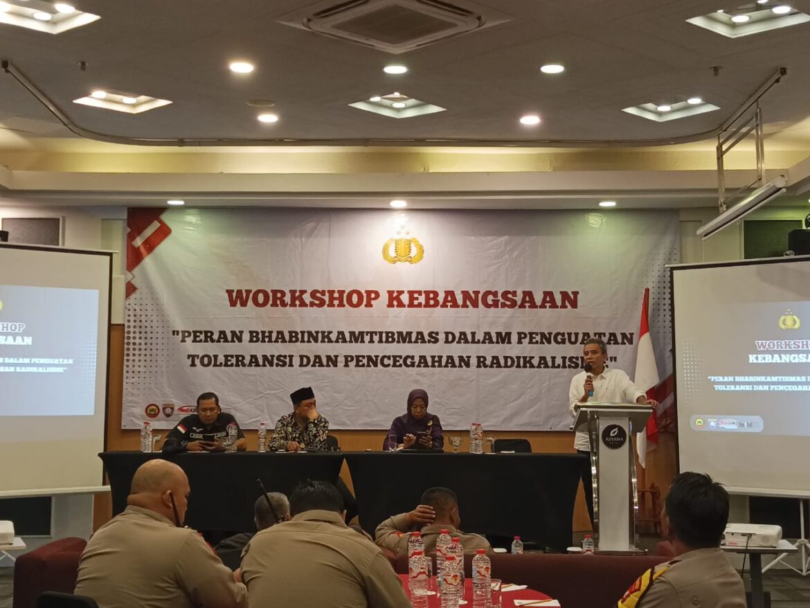 Anggota Bhabinkamtibmas Polsek Johar Baru Menghadiri Kegiatan WorkShop Kebangsaan