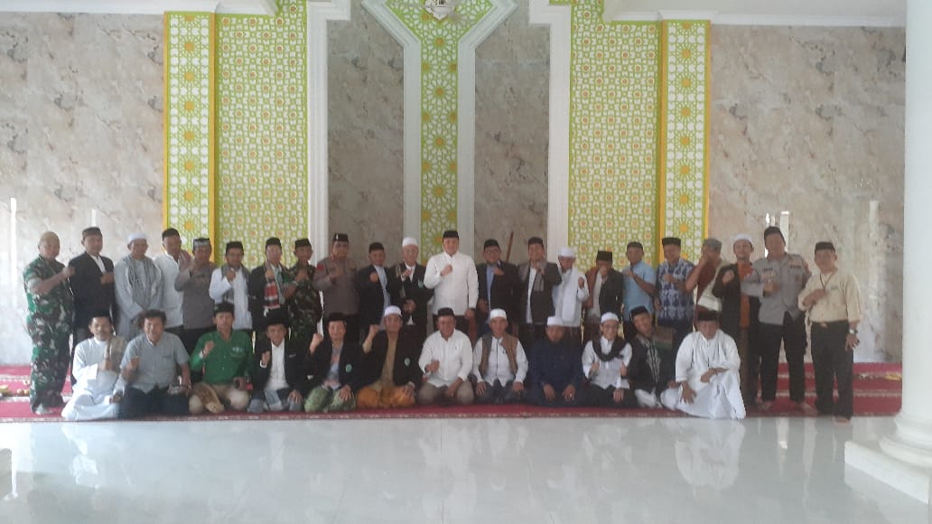 Kapolsek Bojonggede Hadiri Jum’at Keliling MUI Kecamatan Bojonggede Di Masjid Jami Nursa’adah