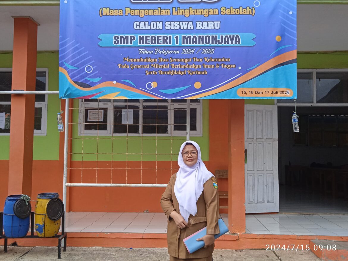 352 Siswa Ikuti MPLS SMPN 1 Manonjaya Tahun Pelajaran 2024/2025
