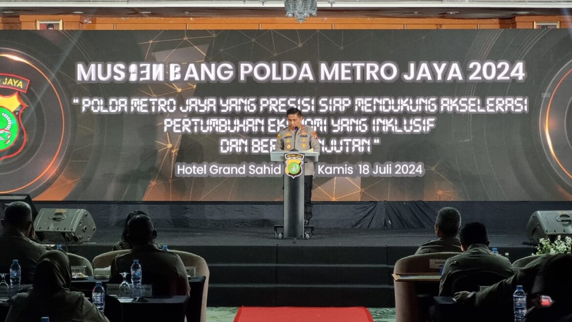 Bhabinkamtibmas Monitoring Kegiatan ” Musrenbang Polda Metro Jaya ” Di Hotel Grand Sahid Jaya