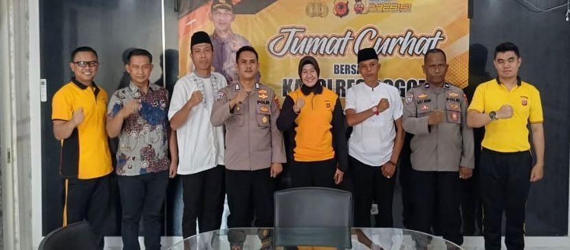Polres Bogor Gelar Kegiatan “Jumat Curhat” untuk Masyarakat dalam Hal Harkamtibmas Untuk Mencari Solusi Permasalan