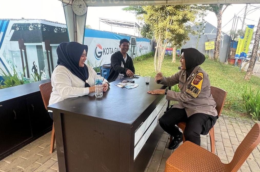 Perkuat Sinergitas, Polsek Ciamis Polres Ciamis Koorkom ke Warga di Perum Kota Galuh
