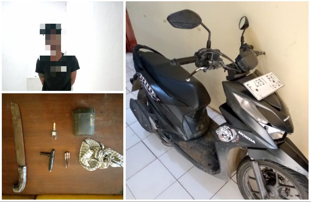 Polsek Tenjo Berhasil Ungkap Tindak Pidana Curanmor