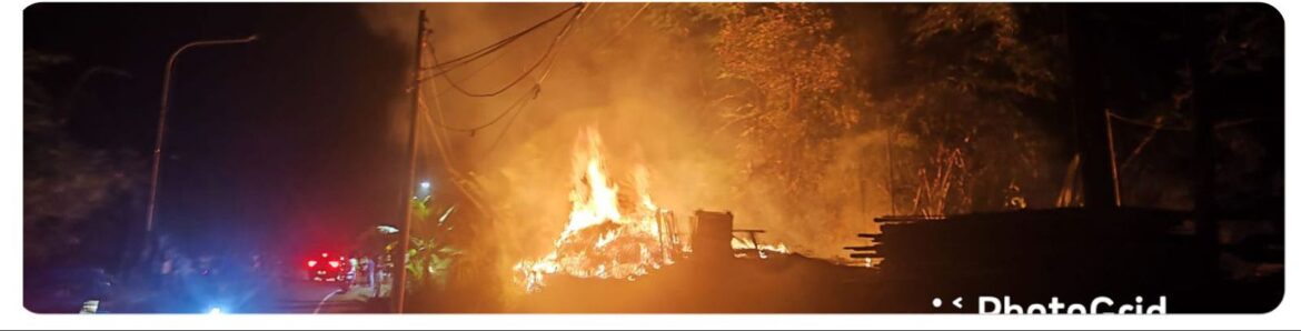 Polsek Cibungbulang Investigasi Terkait Adanya Kebakaran Pabrik