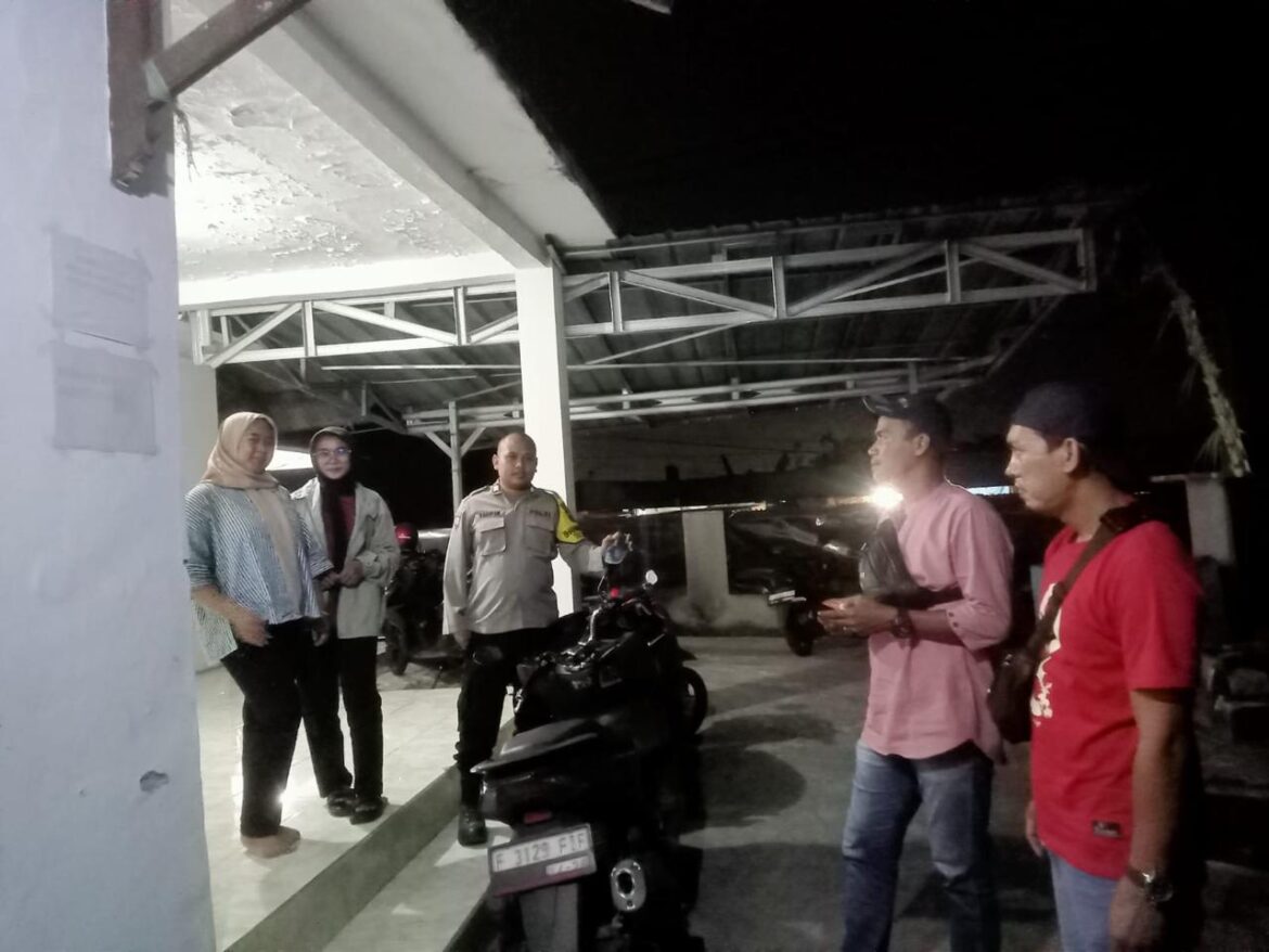 Polsek Leuwiliang Lakukan Olah TKP Adanya Percobaan Pencurian Kendaraan Roda Dua