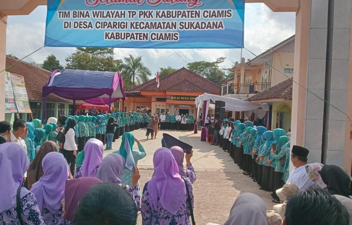 Di Acara TP PKK, Polsek Sukadana Polres Ciamis Beri Imbauan Antisipasi Gangguan Kamtibmas