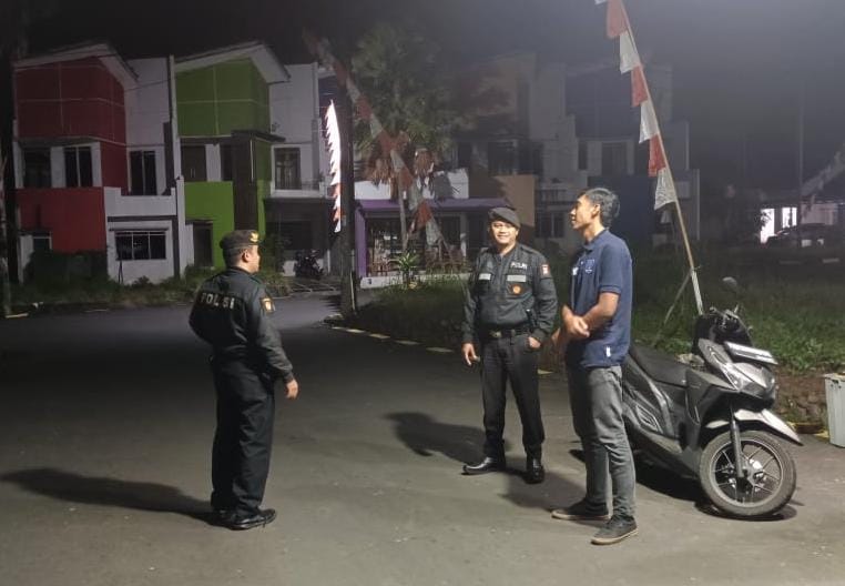Antisipasi Tindak Kriminalitas dan Kejahatan Jalanan, Polres Ciamis Patroli di Perum Garden City