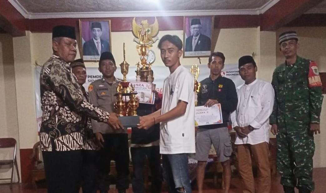 Polsek Lakbok Polres Ciamis Ukuti Doa Bersama Peringatan HUT RI ke-79 di Desa Sidaharja