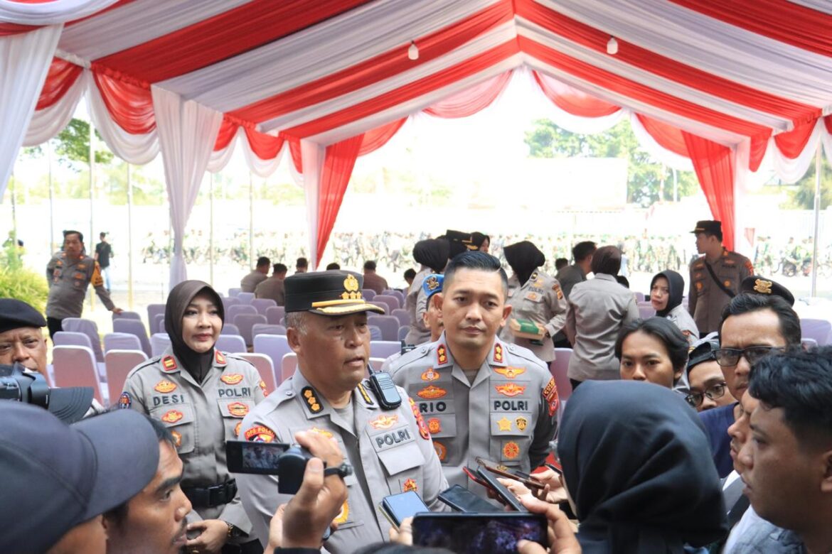 Polres Bogor Gelar Simulasi Pengamanan Kota untuk Hadapi Pilkada Mantap Praja 2024
