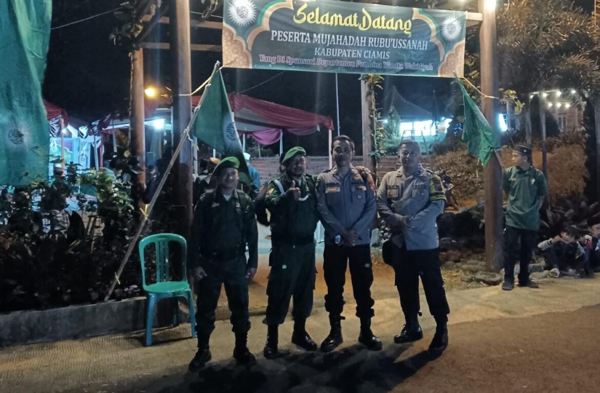 Polsek Rajadesa Polres Ciamis Ikuti Tasyakuran Peringatan HUT RI ke-79 di Desa Rajadesa