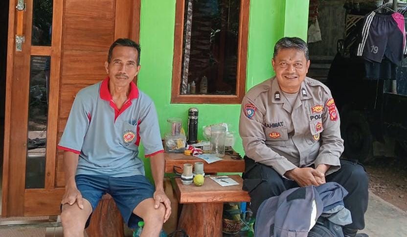 Perkuat Sinergitas, Polsek Sukadana Polres Ciamis Koorkom ke Warga Desa Ciparigi Soal Judi Online