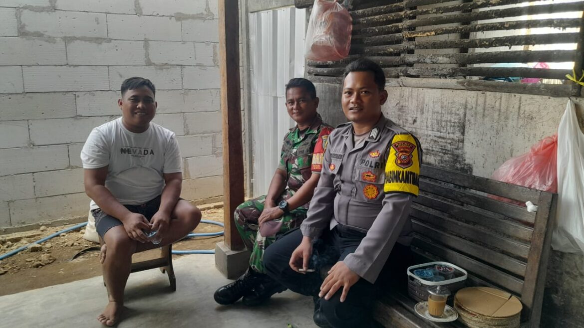 Perkuat Sinergitas, Polsek Lakbok Polres Ciamis Koorkom ke Pengrajin Gula Merah di Cintaratu