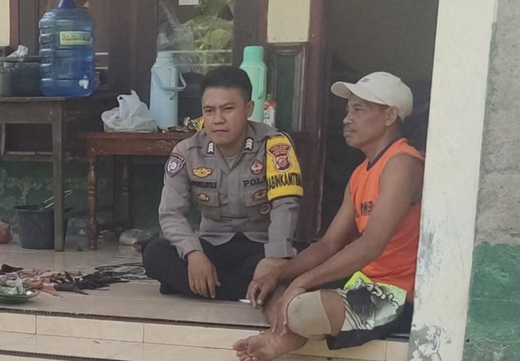 Antisipasi Gangguan Kamtibmas, Polsek Lakbok Polres Ciamis Datangi Warga Desa Kalapasawit
