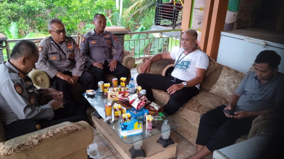 Cooling System, Polsek Rancah Polres Ciamis Koorkom Bersama Tokoh di Pasisian Desa Kaso