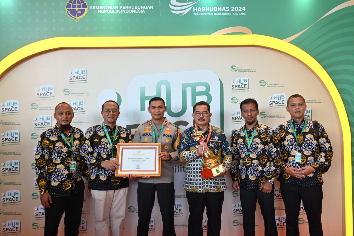 Keren!! Dishub Kabupaten Ciamis Raih Penghargaan Wahana Tata Nugraha (WTN) 2024