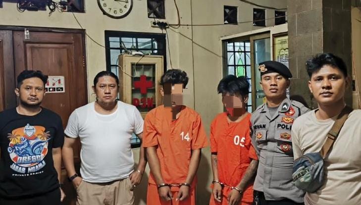 Dua Terduga Begal di Banjarsari Diciduk Satreskrim Polres Ciamis dan Resmob Polda Jabar
