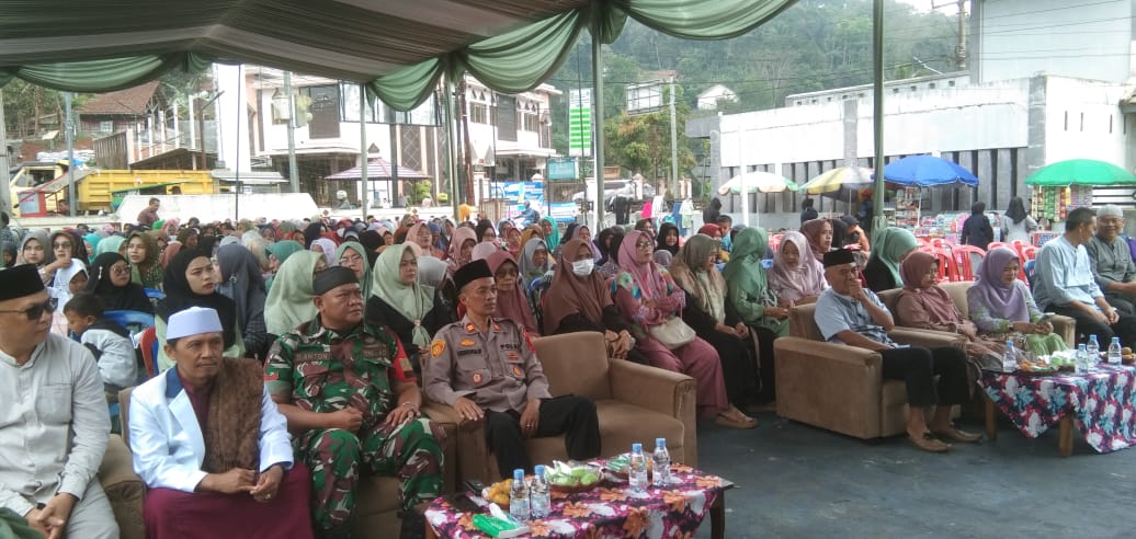 Kapolsek Panawangan Ciamis Ikuti Tablig Akbar Peringatan Maulid Nabi Muhammad SAW