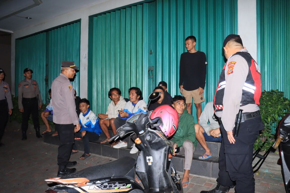 Berikan Rasa Nyaman, Polres Ciamis Intens Patroli KRYD di Malam Hari