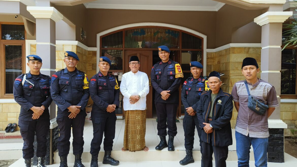 Komandan Batalyon D Pelopor Sat Brimob Polda Jabar, Silaturahmi ke Ponpes Miftahul Khoer Manonjaya