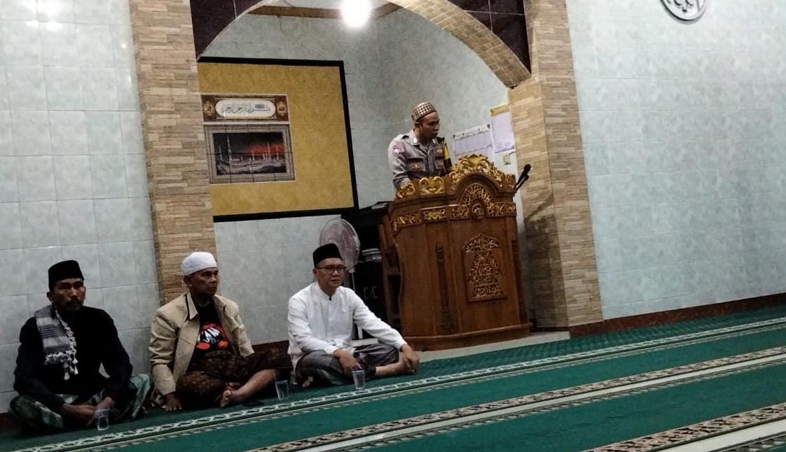 Cooling System, Anggota Polsek Ciamis Koorkom Kamtibmas ke Elemen Masyarakat Jelang Pilkada Serentak