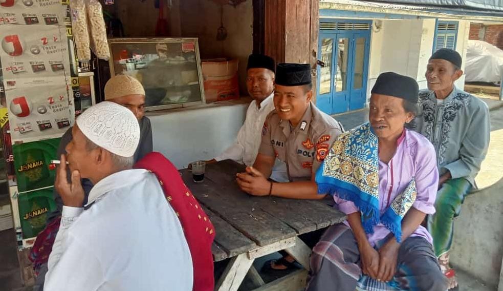 Ops Mantap Praja, Polsek Panjalu Polres Ciamis Koorkom Kamtibmas ke Tokoh Desa Maparah