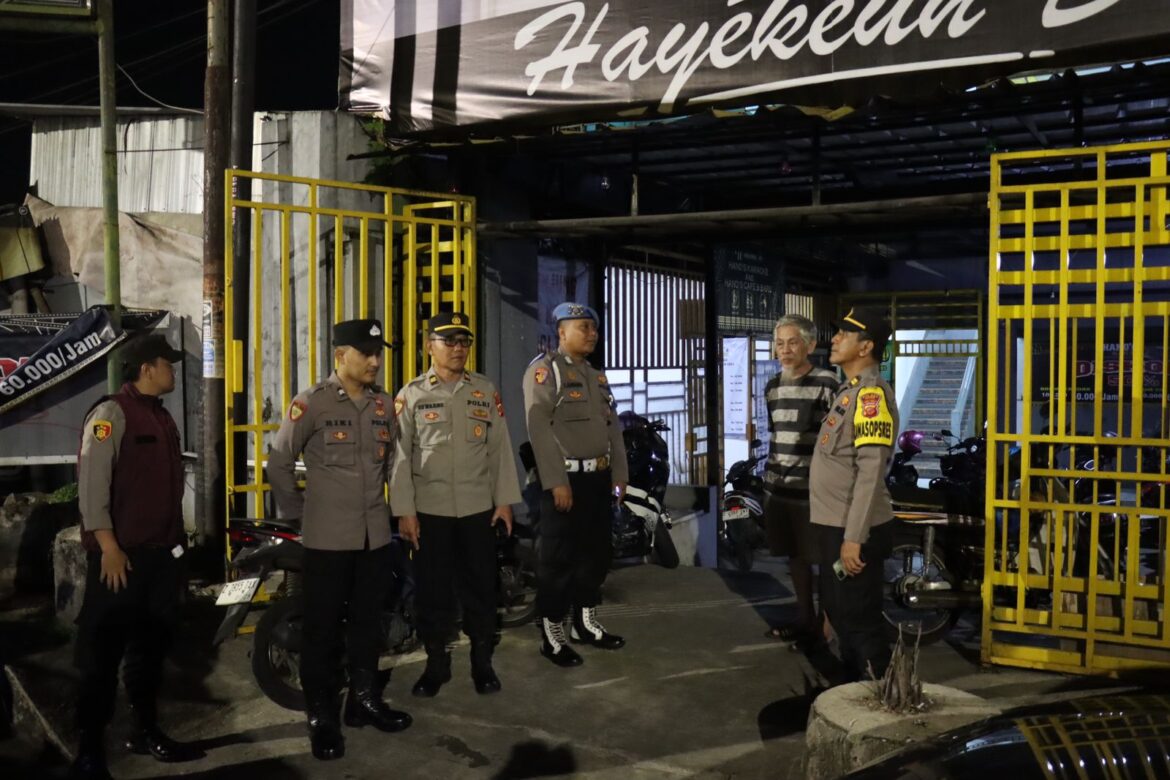 Berikan Rasa Nyaman, Polres Ciamis Intens Patroli KRYD di Malam Hari