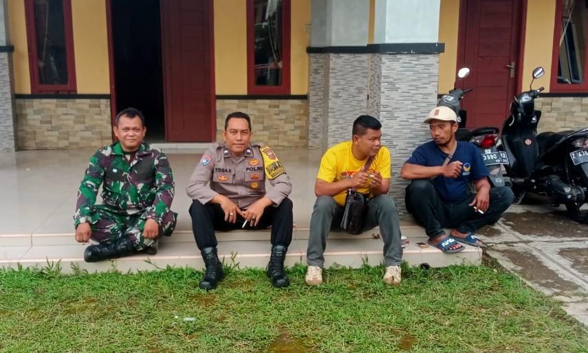 Perkuat Sinergitas, Polsek Ciamis Polres Ciamis Koorkom ke Tokoh di Desa Bendasari