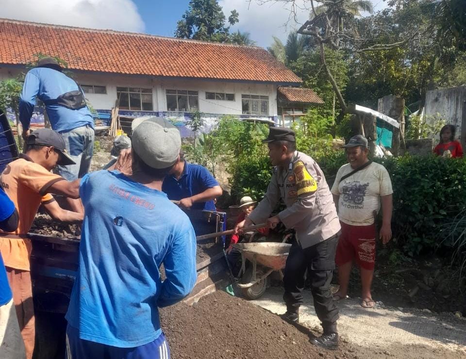 Cooling System, Polsek Rancah Polres Ciamis Koorkom Bersama Tokoh di Pasisian Desa Kaso