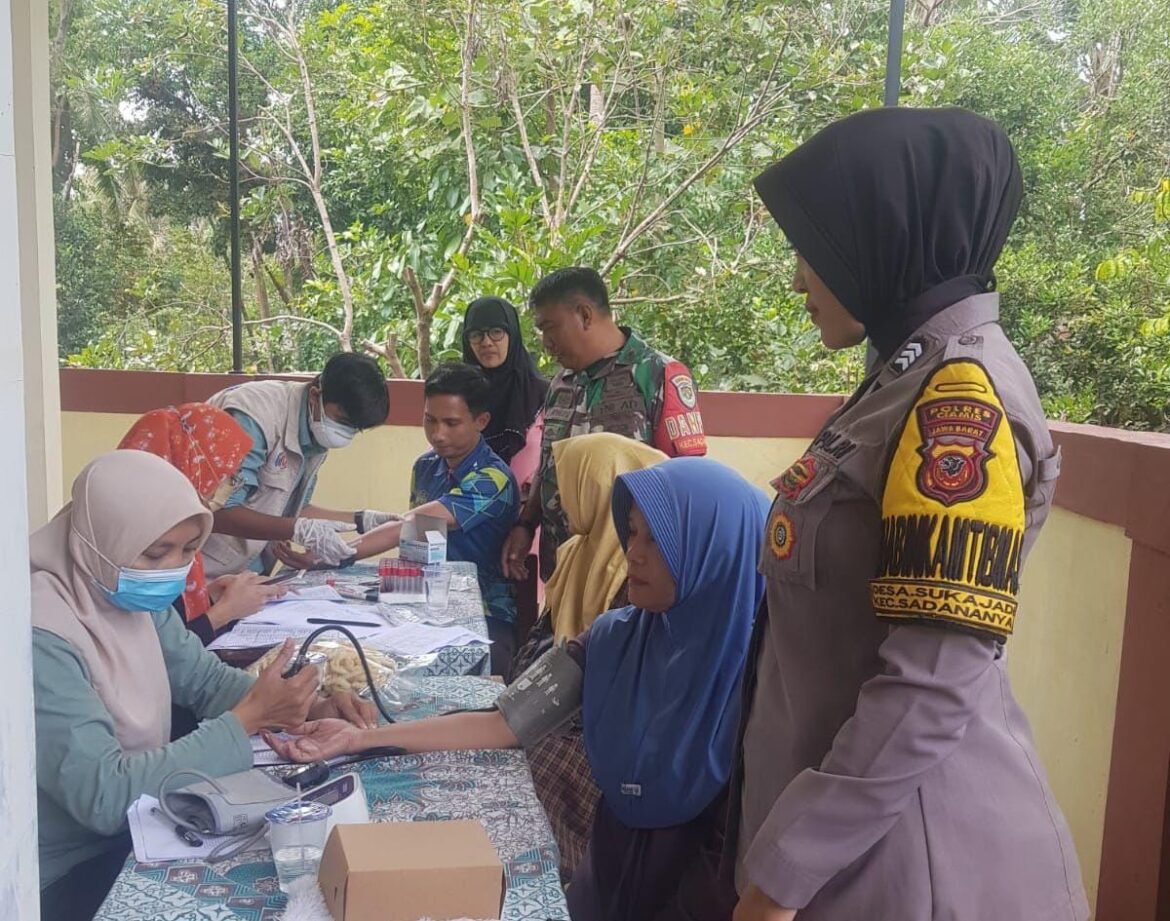 Cooling System, Anggota Polsek Ciamis Koorkom Kamtibmas ke Cimamut Jelang Pilkada Serentak