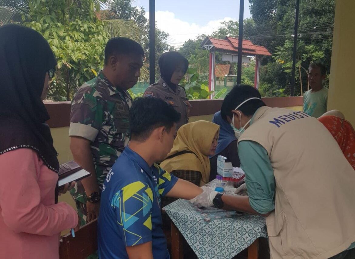 Cooling System, Anggota Polsek Ciamis Koorkom Kamtibmas ke Mekarjadi Jelang Pilkada Serentak