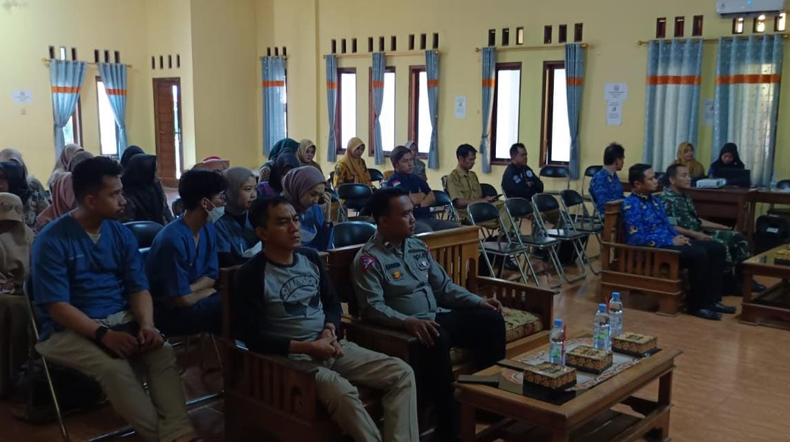 Ops Mantap Praja, Polsek Cisaga Polres Ciamis Koorko Kamtibmas di Objek Vital