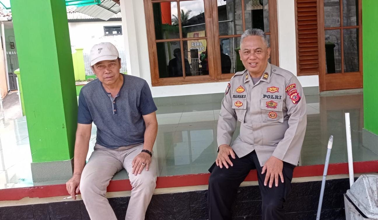 Datangi Tokoh Pemuda Lembur Situ, Anggota Polsek Ciamis Koorkom Kamtibmas Jelang Pilkada 2024