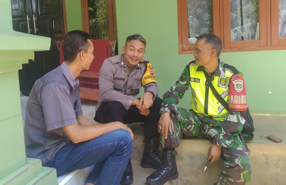Ops Mantap Praja, Polsek Cijeungjing Polres Ciamis Koorkom Kamtibmas Tokoh di Dewasari