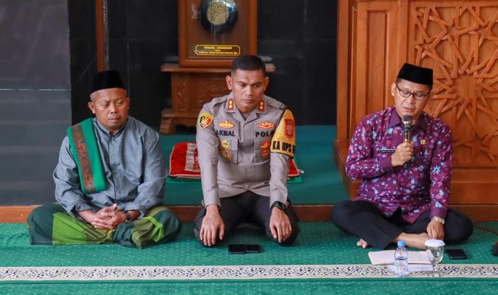 Tingkatan Kualitas Rohani dan Mental Jelang Pilkada Anggota Polres Ciamis Ikuti Binrohtal