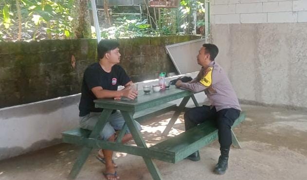 Perkuat Sinergitas, Polsek Sukadana Polres Ciamis Koorkom ke Warga Desa Sukadana