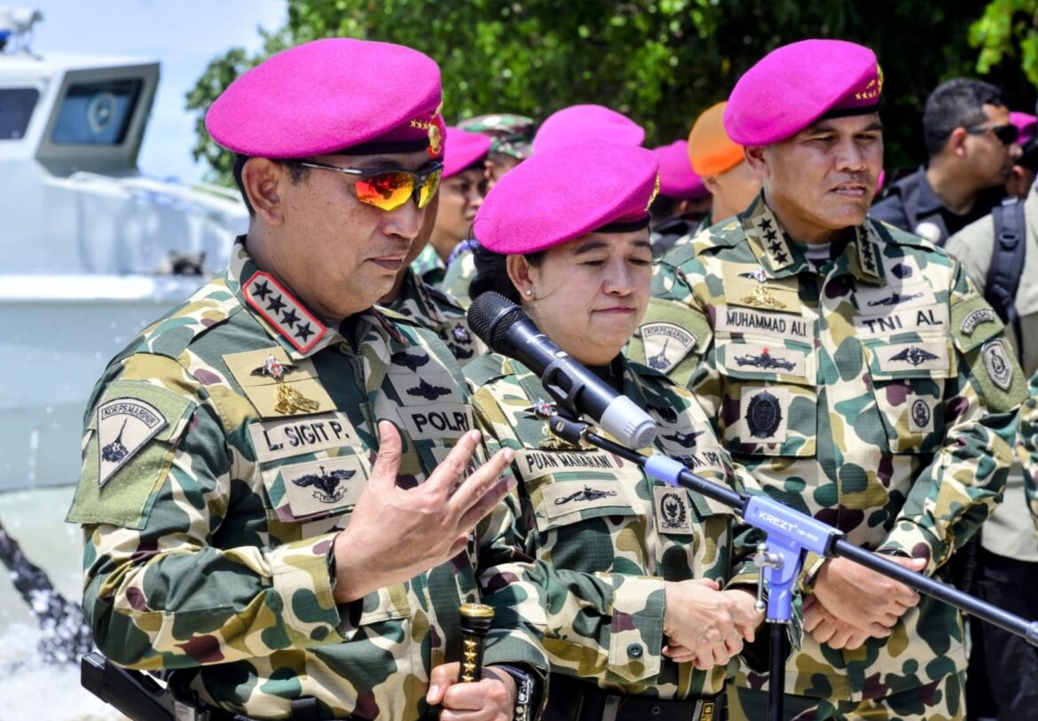 Kapolri Hadiri HUT ke-79 TNI AL