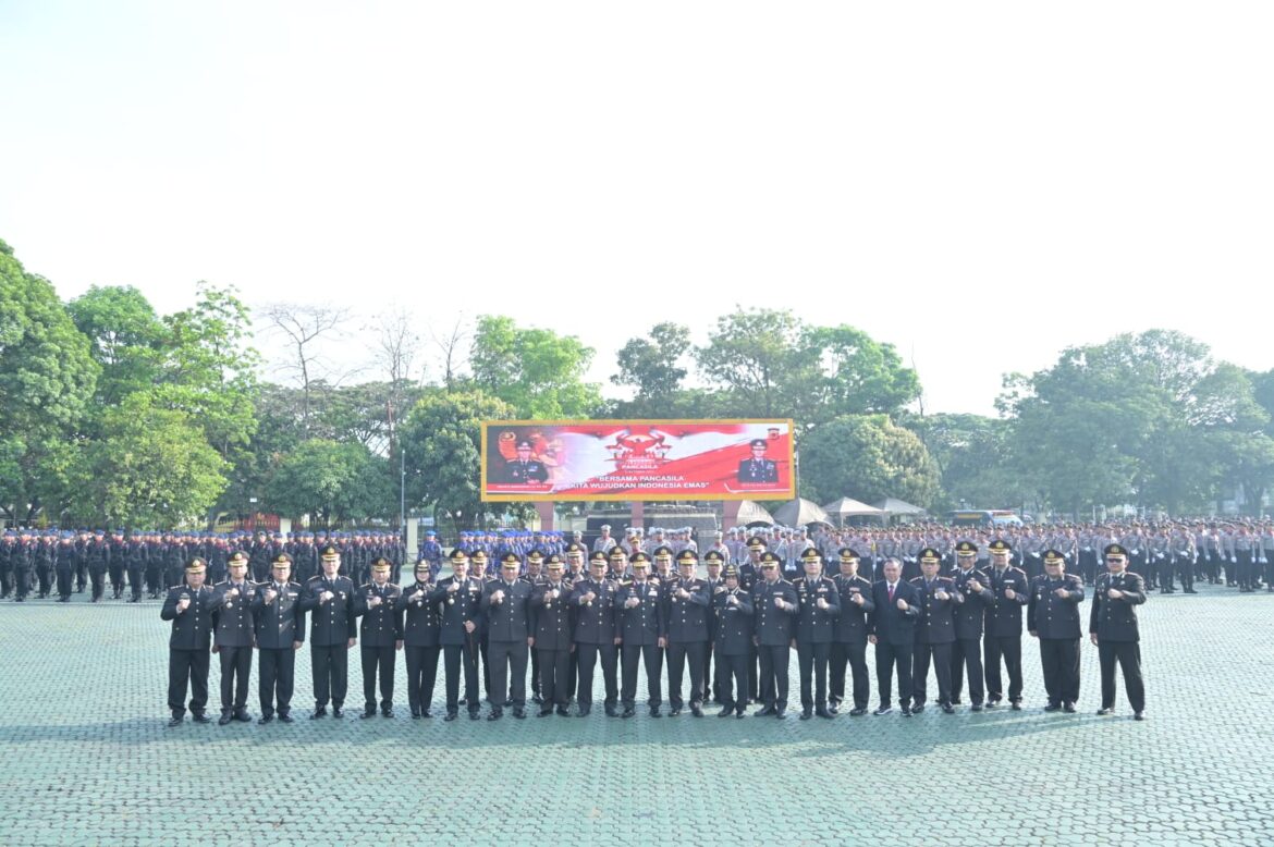 Polda Jabar Kokohkan Semangat Persatuan di Hari Kesaktian Pancasila