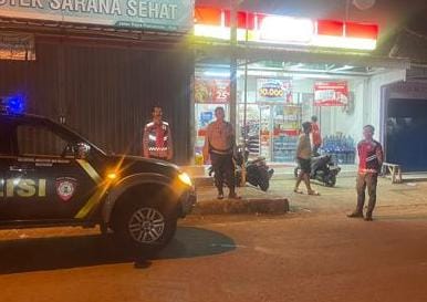 Cegah Tindak Kriminalitas di Malam Hari, Polsek Pamarican Polres Ciamis Intensifkan Patroli Biru